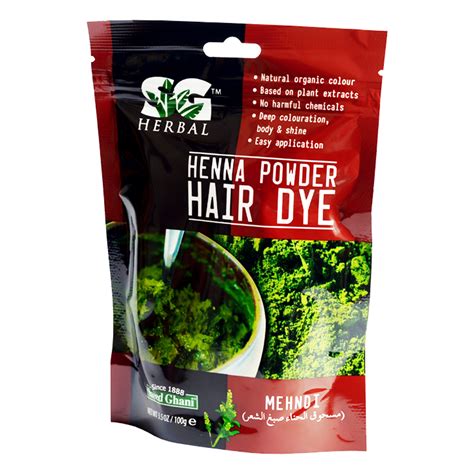 Henna Powder Hair Dye 100gm Saeed Ghani