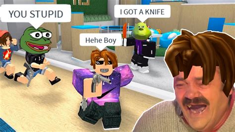 Roblox Mm2 Funny Meme Moments With Noobs Youtube