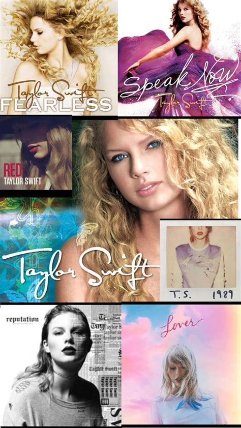 Taylor Album Collage Taylor Swift Albums Hd Phone Wallpaper Pxfuel