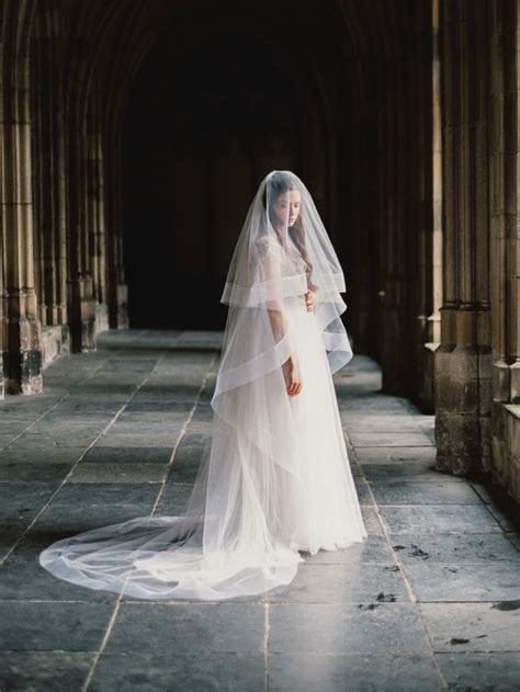 20 Spectacular Statement Wedding Veils For Classic Brides Wedding Garter Lace Wedding Ribbon