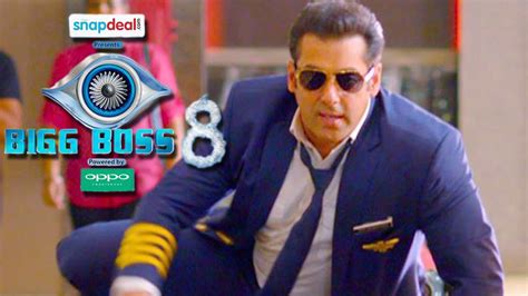Salman Khan In The Making Of Bigg Boss Season 8 Promo Youtube