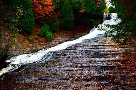 A Roadtrip Guide To Several Waterfalls Of Michigans Northwest Upper