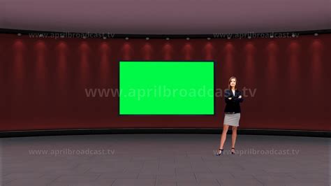 2d3d Green Screen Background Best Suited For A Variety Business Based