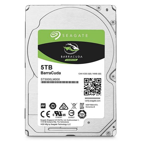 Seagate Barracuda 5 Tb Sata Hdd Festplatte 25 5 Tb Online Kaufen