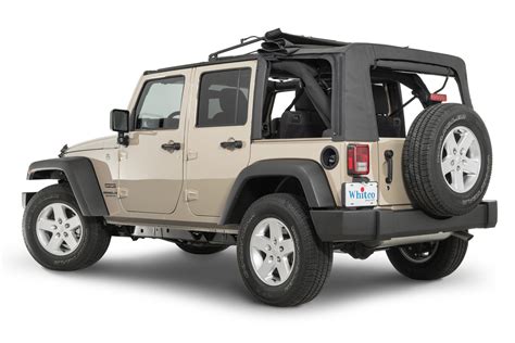 Whitco Replacement Soft Top For 07 18 Jeep Wrangler Unlimited Jk