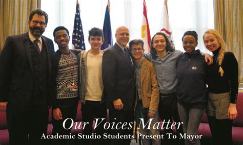 Nocca Academic Studio Students Present To Mayor Mitch Landrieu Nocca