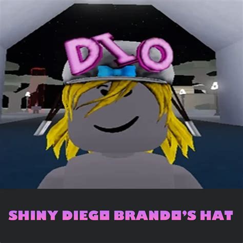 Roblox Yba Shiny Diego Brandos Hat Купить на Ggheaven