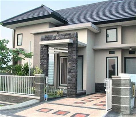 Desain dan model rumah minimalis terbaru. Batu Alam Untuk Menyulap Rumah Sederhana Menjadi Terlihat ...