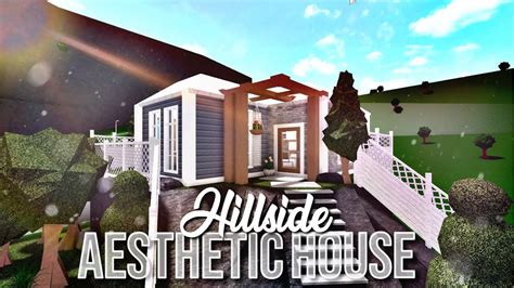 Bloxburg Hillside Aesthetic House Youtube