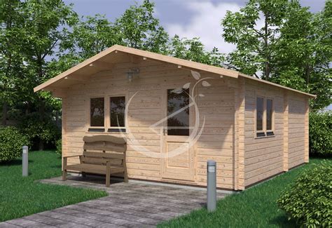 Eco One Bed Log Cabin 5m X 57m Log Cabins Ireland
