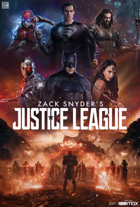Zack Snyders Justice League Poster Wallpapers Wallpaper Cave