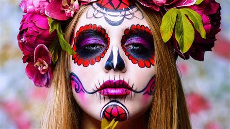 5 Simple Steps To Creating Diy Skeleton Halloween Makeup Shefinds