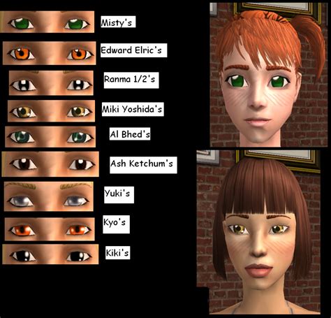 Sims 4 Anime Eye Presets