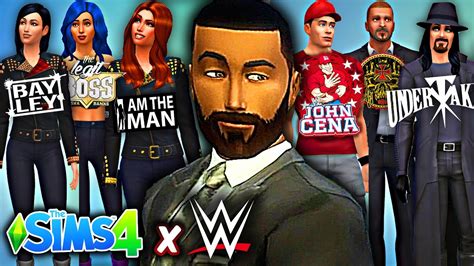 The Sims 4 Wwe Edition Is Back Ft Vybe Youtube