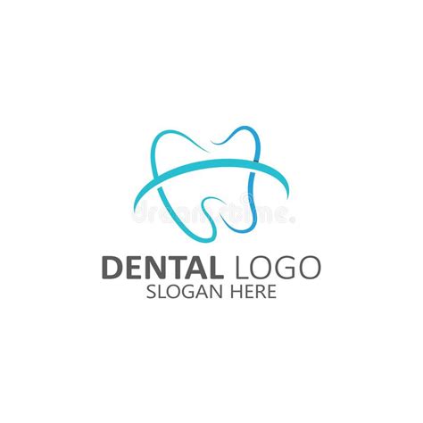 Dental Logo Template Vector Illustration Stock Vector Illustration Of