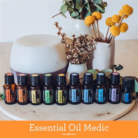 doTERRA Home Essentials Kit - including doTERRA Petal Diffuser