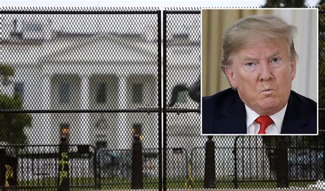 Your daily dose of fun! Trump's New Enormous White House Fence Creates Hilarious ...