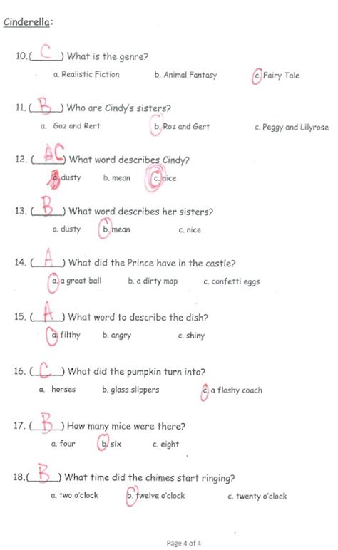 Teacher Answer Keys And The Worksheets