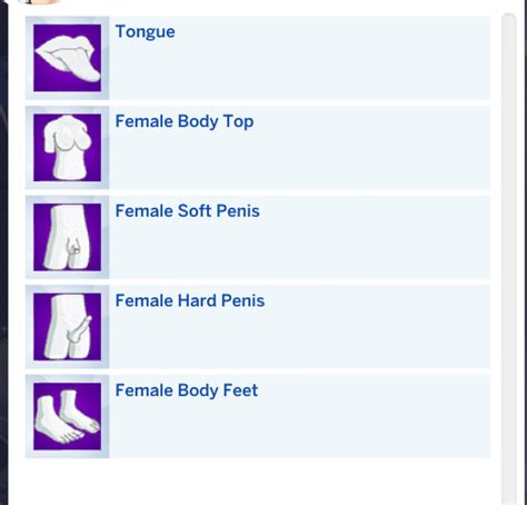 Custom Female Penis Request Find The Sims 4 LoversLab