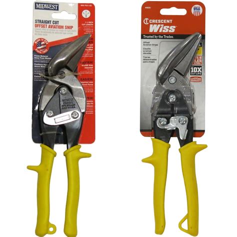 Straight Or Angled Tip Tin Snips From Customcargrills