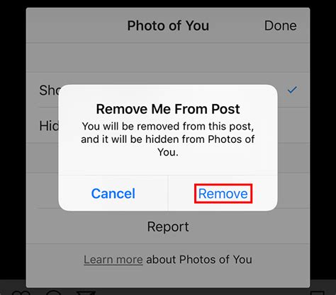 You can delete any photo right from within the instagram iphone or android app. Instagram: Here's How to Untag Yourself From Another User ...