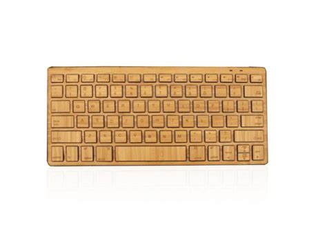 Wireless Bamboo Keyboard Launching At Ces Tapscape