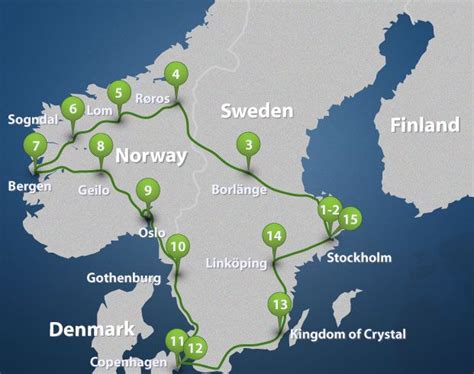 Highlights Of Scandinavia Drive Tours To Sweden Scandinavia Norway