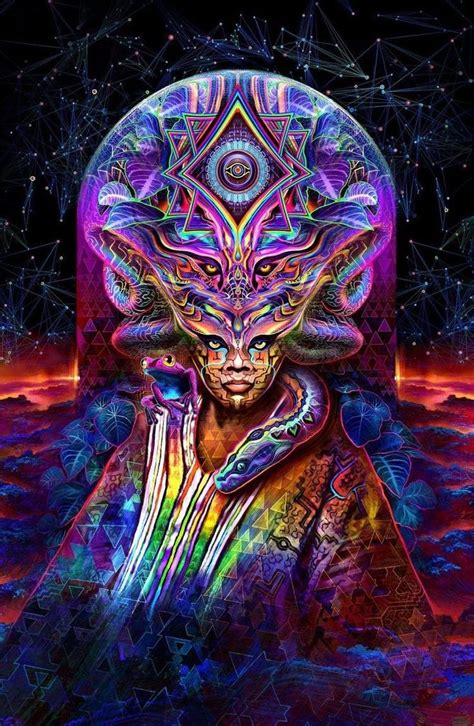 Pin By Chris Christian On Hologram Psychedelic Artwork
