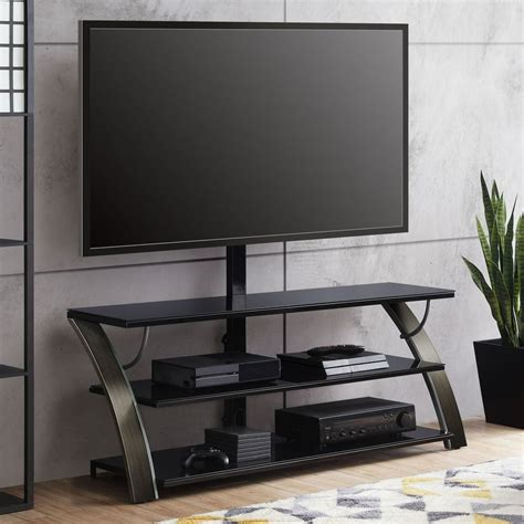 Whalen Payton 3 In 1 Flat Panel Tv Stand For Tvs Up To 65 Multiple