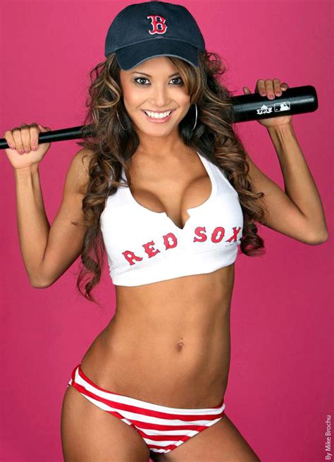 sports babes tianna ta hot for the boston red sox