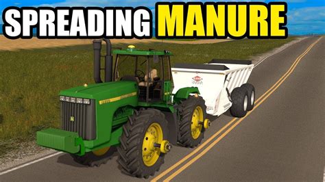 WE HAVE STARTED TO SPREAD MANURE EP 54 FARMING SIMULATOR 2017 YouTube