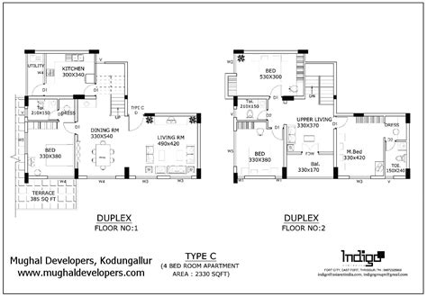 4 Bedroom Duplex House Plans The Nest Homes Building A Haven For You