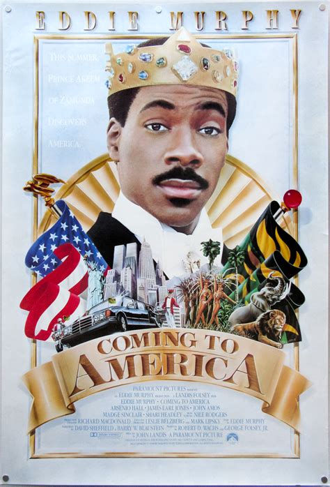 Additional movie data provided by tmdb. Coming To America / one sheet / international