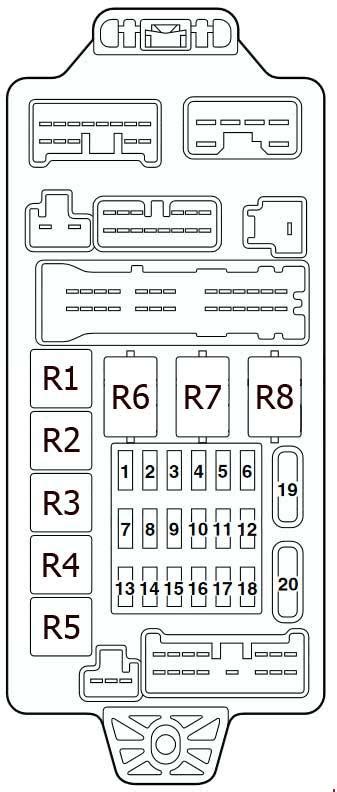 Located on the driver's side of the engine is the main fuse box. 35 2004 Mitsubishi Lancer Fuse Box Diagram - Wiring Diagram List