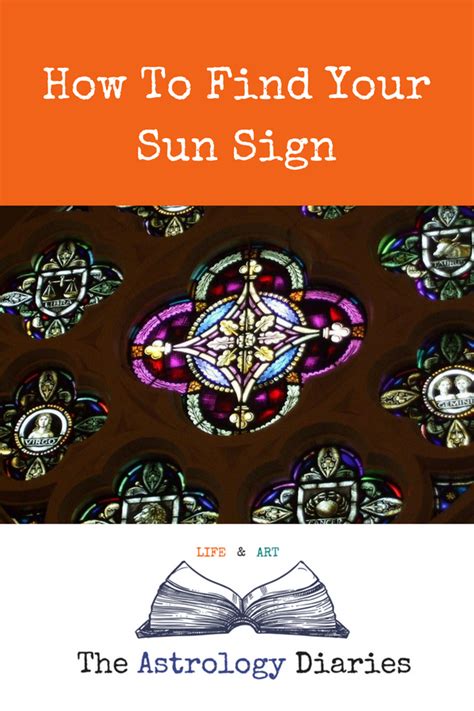 The Astrology Diary How To Find Your Sun Sign