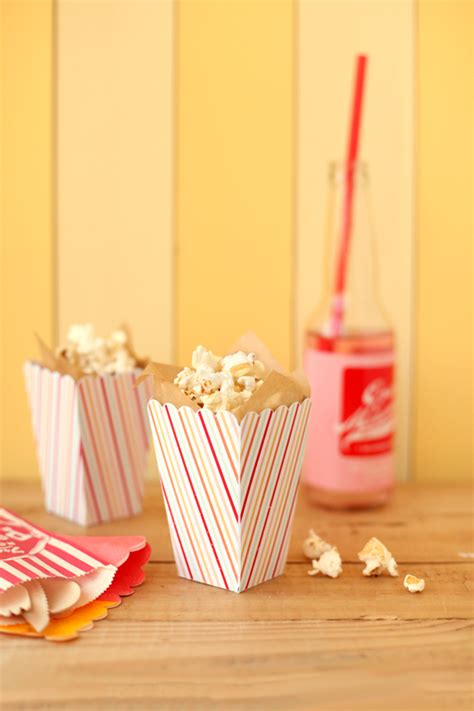 diy popcorn box printables    family