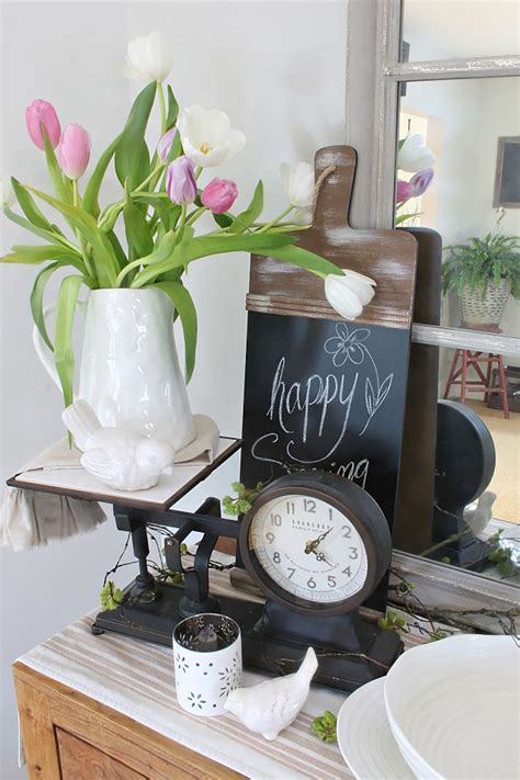 Quick And Easy Spring Decorating Ideas Clean And Scentsible