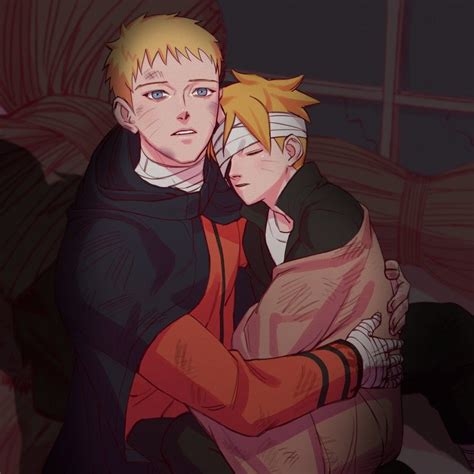 Naruhina Naruto Uzumaki Boruto And Sarada Naruto  Naruto Fan Art