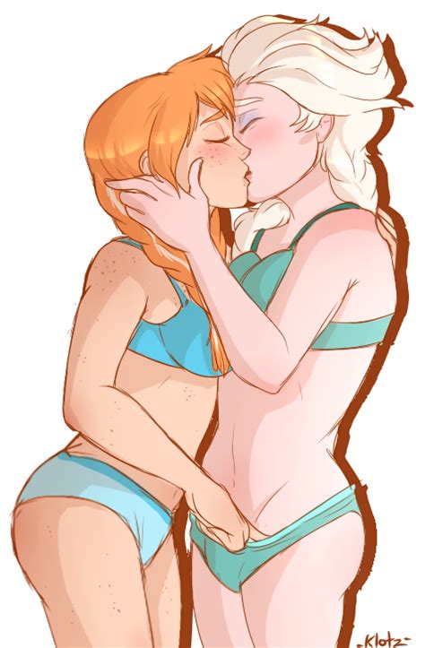 Anna Kissing Elsa Frozen Lesbian Incest Pics Lesbian
