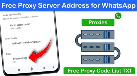 How To Get Proxy Server Address For Whatsapp For Free Free Proxy List