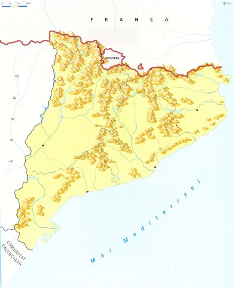 Mapa De Catalunya Más De 100 Imágenes Para Descargar E Imprimir