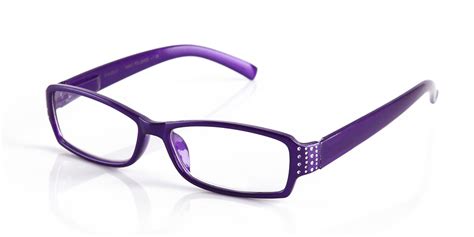 Purple Elegant Reading Glasses Two Toned Frame Readers Various Strengths Ebay