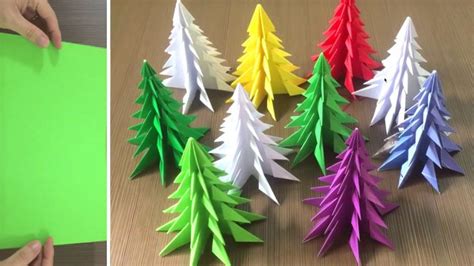 Diy Paper Christmas Tree Template