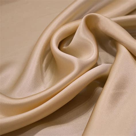 Nude Satin Fabric Silk Tissus En Ligne