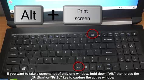How To Take A Screenshot On Acer Laptop Youtube
