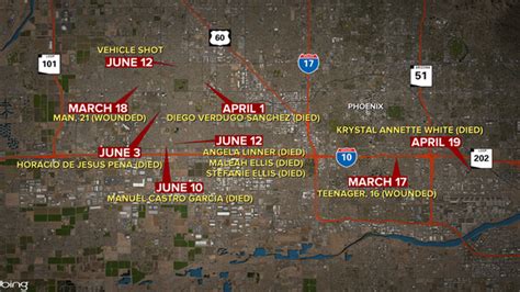 Phoenix Serial Street Shooter 7 Dead In 8 Attacks By Unidentified Gunmam Cbs News