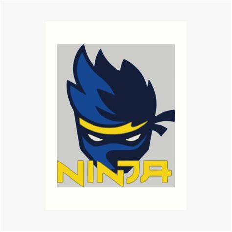 Ninja Twitch Wall Art Redbubble