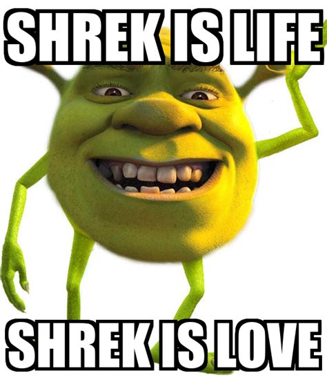 Shrek Is Life Shrek Is Love Keep Calm And Carry On Image Generator