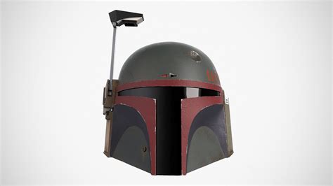 Star Wars Black Series Boba Fett Re Armored Premium Electronic Helmet Life Size