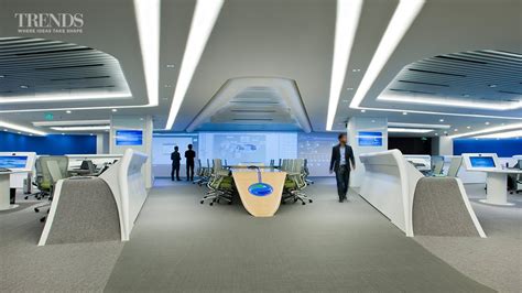 Hi Tech Office Interiors For Envision In Shanghai Designed By M Moser